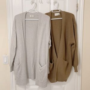 Aritzia Wilfred sweater / long cardigan